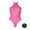 Body with Halter Neck - neon pink - XL/XXXXL